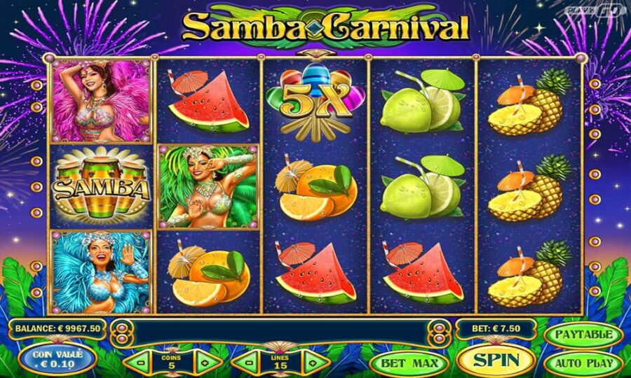 Slot Samba Carnival