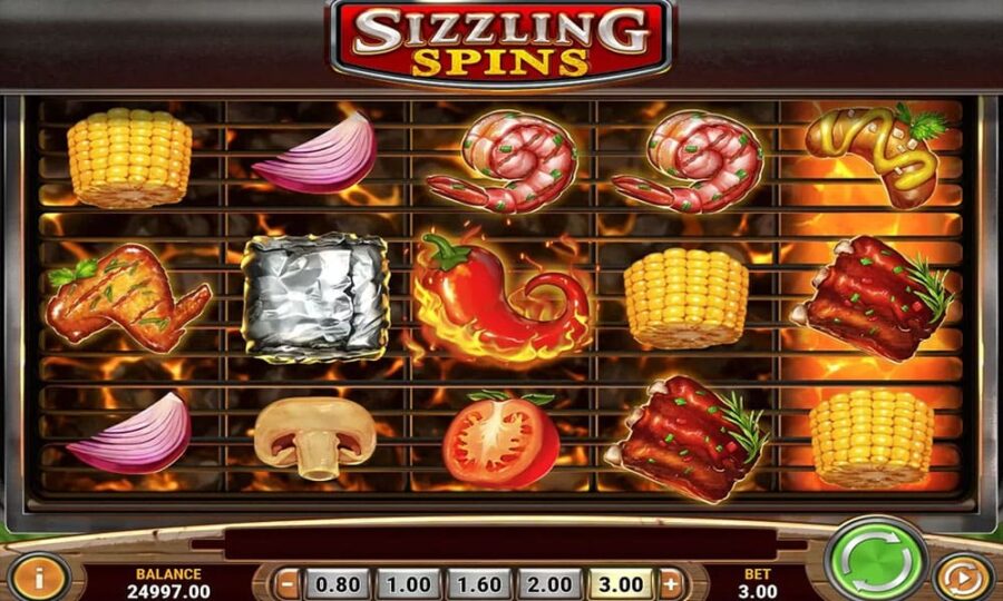 Slot Sizzling Spins